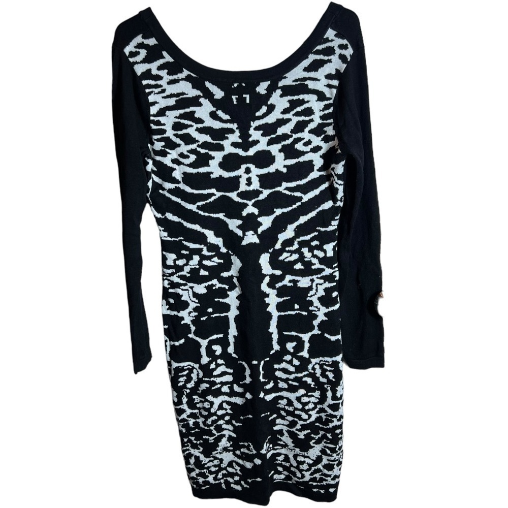 Laundry by Shelli Segal Printed Sweater Dress, Medium